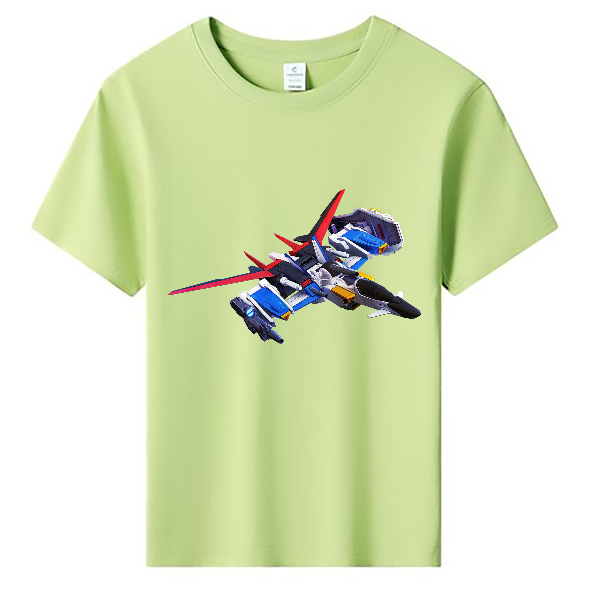 （画像用） 機動戦士ガンダム Mobile Suit Gundam 綿100％キッズTシャツ（フロントプリント）